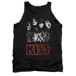 KISS Rock The House Mens Tank