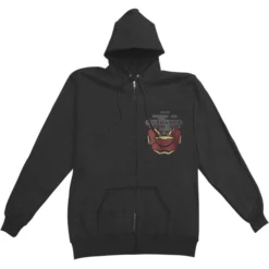 Dena Mora Zippered Hooded Sweatshirt