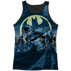 Batman Heed The Call Black Back Mens Tank