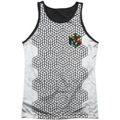 One Colored Black Back Mens Tank