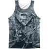 Superman Breaking Free 100% Poly Mens Tank