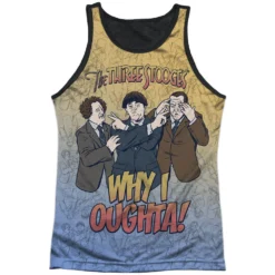 Why I Oughta Black Back Mens Tank