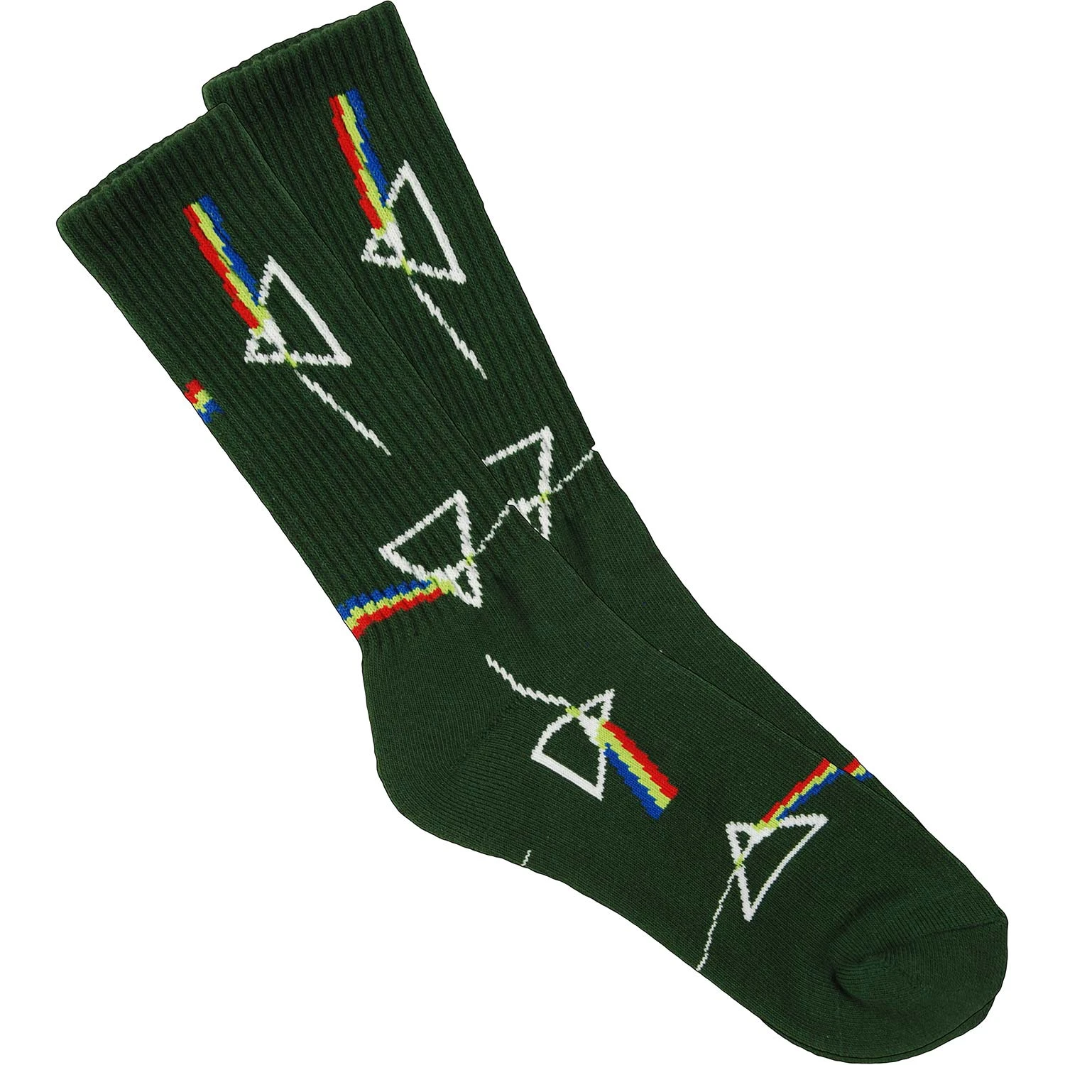 Pink Floyd Habitat Dark Side Of The Moon Green Socks 1 Pink Floyd Habitat Dark Side Of The Moon Green Socks