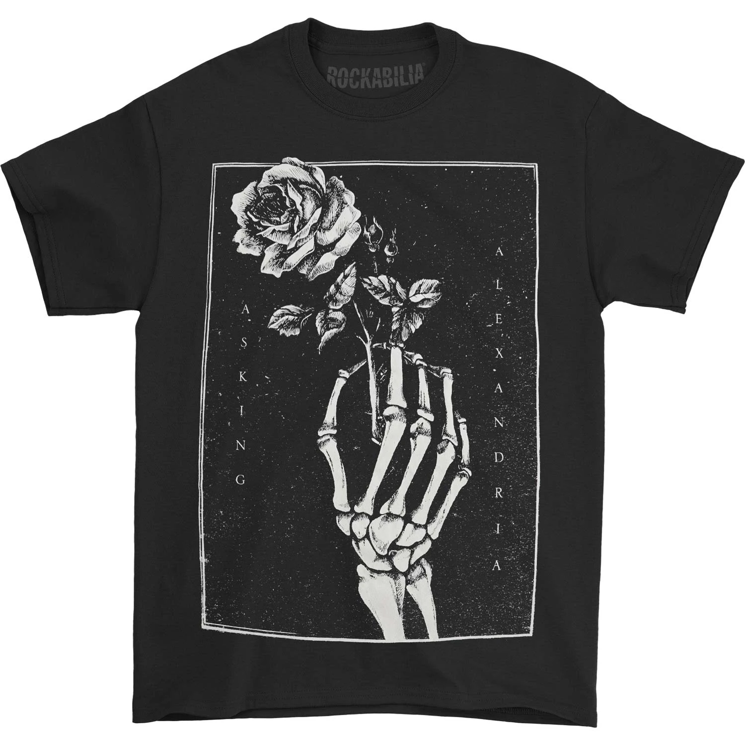 Skeleton Rose T-shirt 1 Skeleton Rose T-shirt