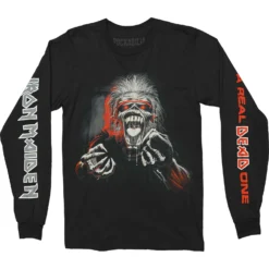 Iron Maiden A Real Dead One 3 Color Long Sleeve