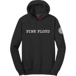 Pink Floyd Logo & Prism (Applique Motifs) Hooded Sweatshirt