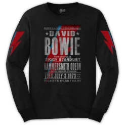 DAVID BOWIE Hammersmith Odeon (Arm Print) Long Sleeve