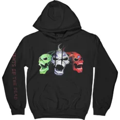 Iron Maiden LOTB Live Album (Arm & Back Print) Hooded Sweatshirt