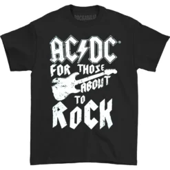 AC/DC FTATR Guitar Unisex Summer Pyjamas Sleepwear