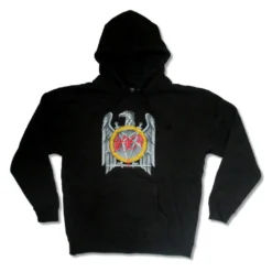 Silver Eagle Pullover Hoodie Hooded Sweatshirt