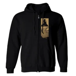 Shrines Of Paralysis Zippered Hooded Sweatshirt